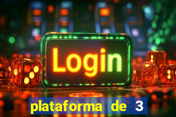 plataforma de 3 reais link